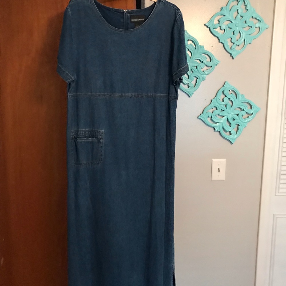 Denim dress